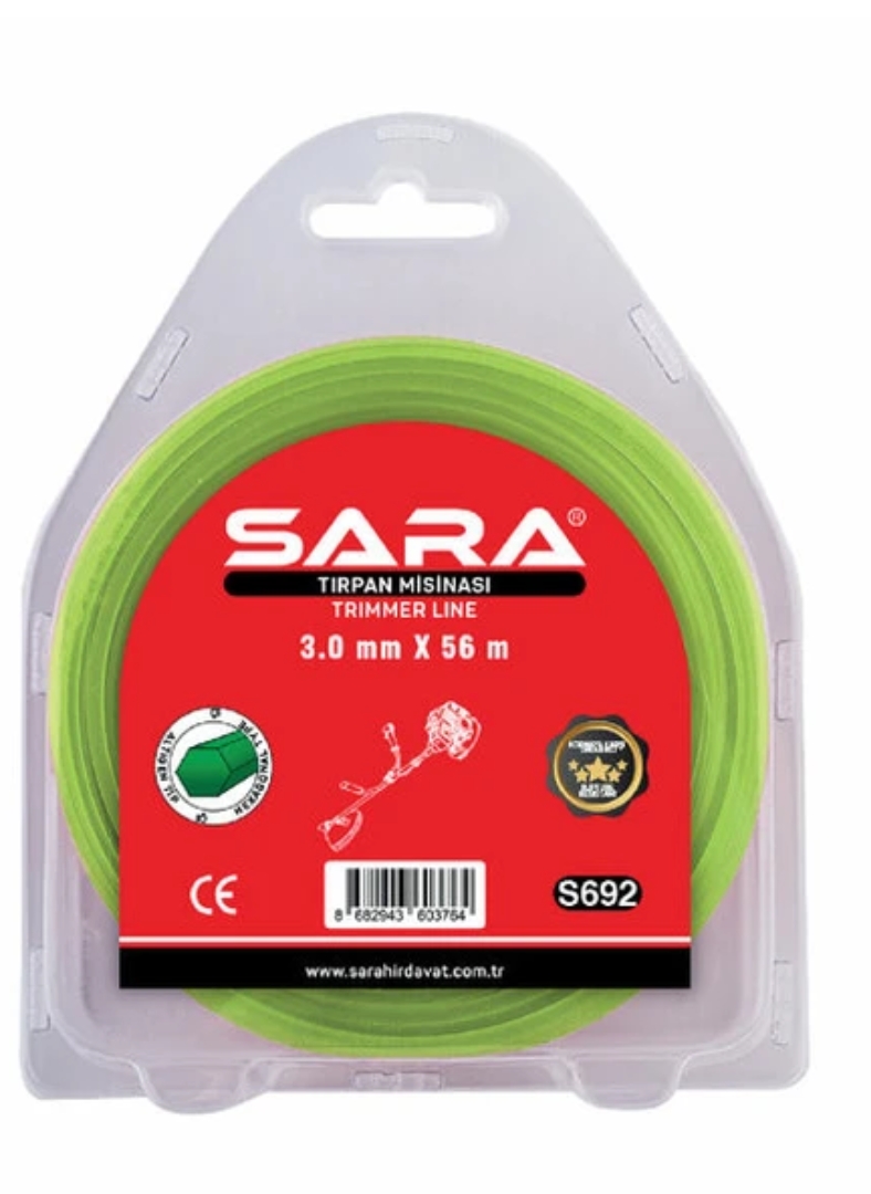 Tırpan Misinası Altıgen 3,3 mm 46mt