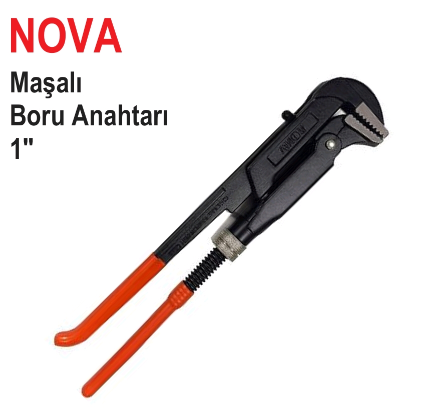 Maşalı Boru Anahtarı 1'' Nova