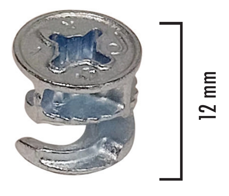 Minifix Gövde [ 16 mm Sunta ] Çinko