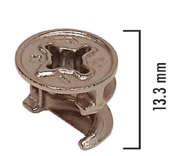 Minifix Gövde [ 18 mm Sunta ] Çinko