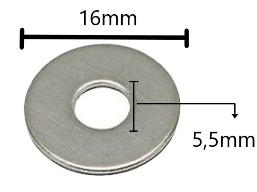 Demir Pul 3/16 [ 5,5 mm ] [ 1 Kg]